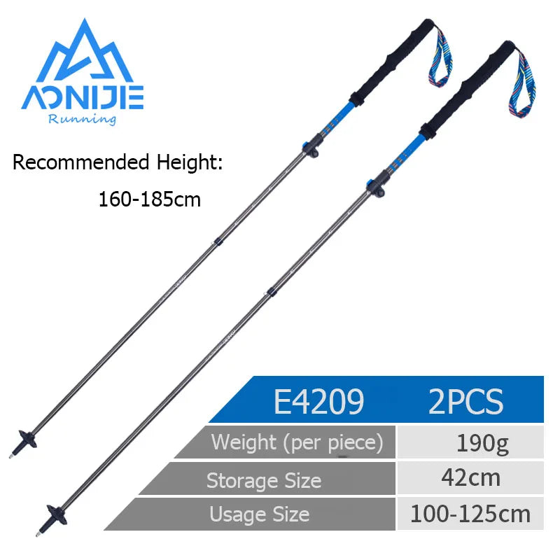 AONIJIE E4201 Ultralight Carbon Fiber Trekking Poles