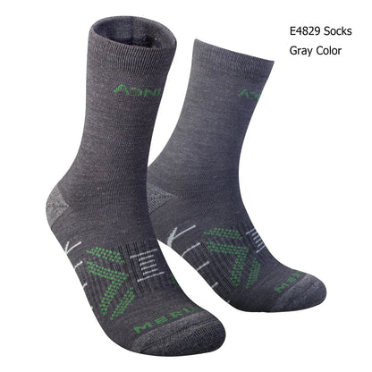 One Pair Of  Aonijie E4828/ E4829  Thickened Wool Socks For Camping